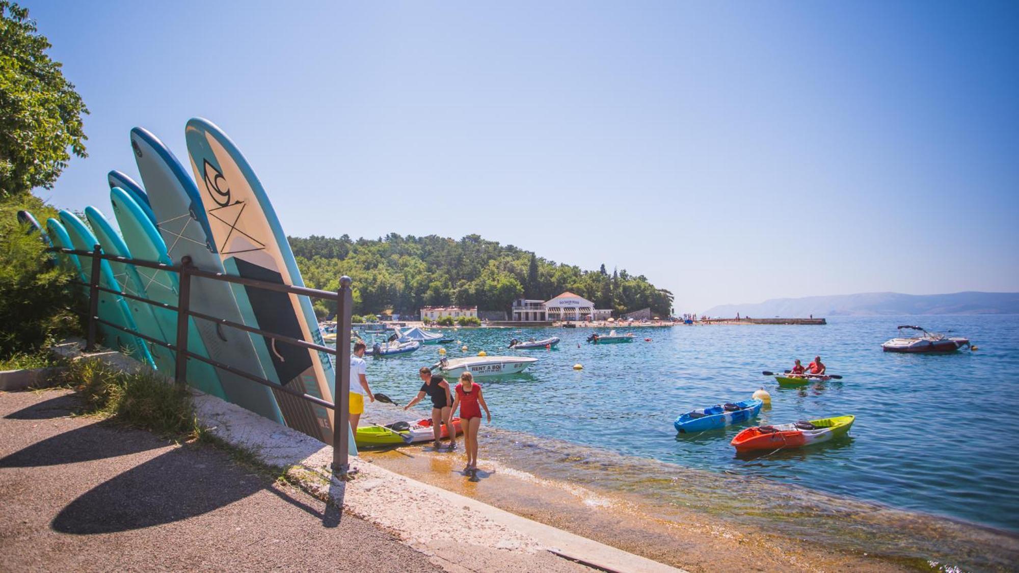 Adrialux Camping Mobile Homes Selce Bagian luar foto